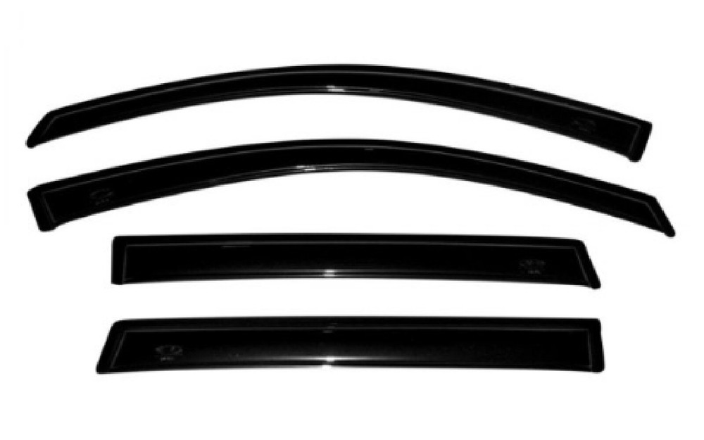 AVS 94733 Set of 4 Smoke Ventvisor Acrylic Window Deflectors for Trailblazer