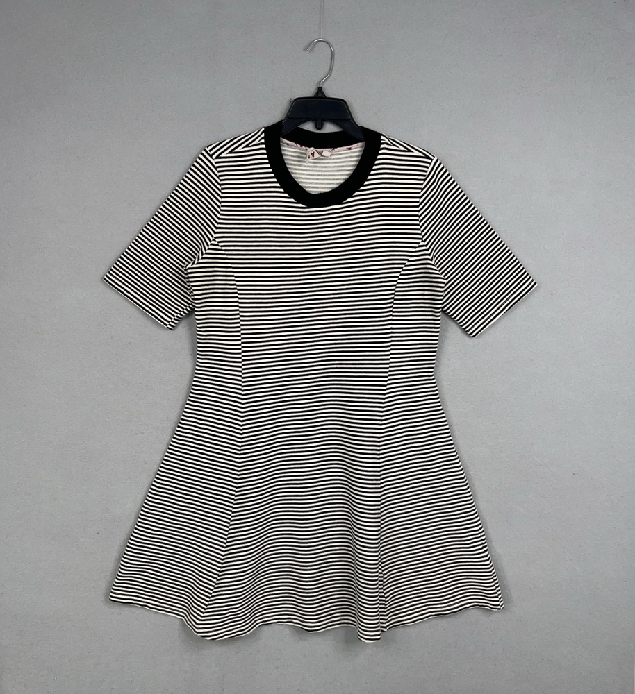Dolan Dress Women Large Black White Striped Left Coast Anthropologie Bournemouth