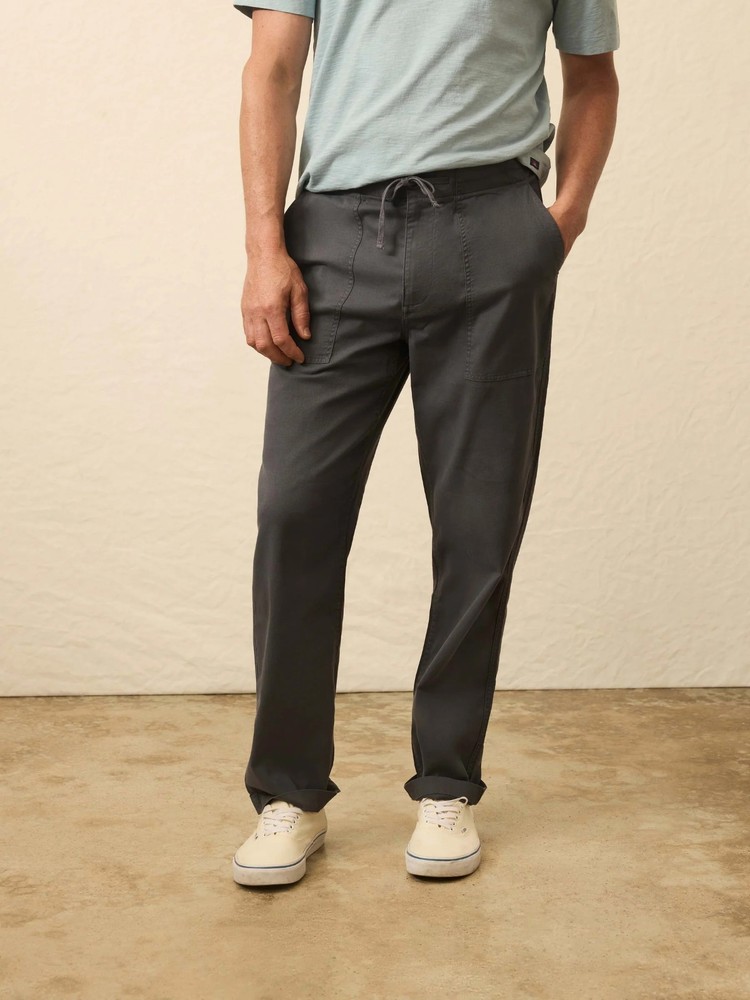 Faherty Men's Dune Utility Pant Size L Graphic Tide Organic Cotton NWT