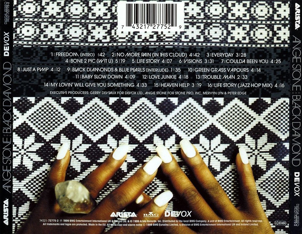 Angie Stone Black Diamond [Bonus Track] New Cd