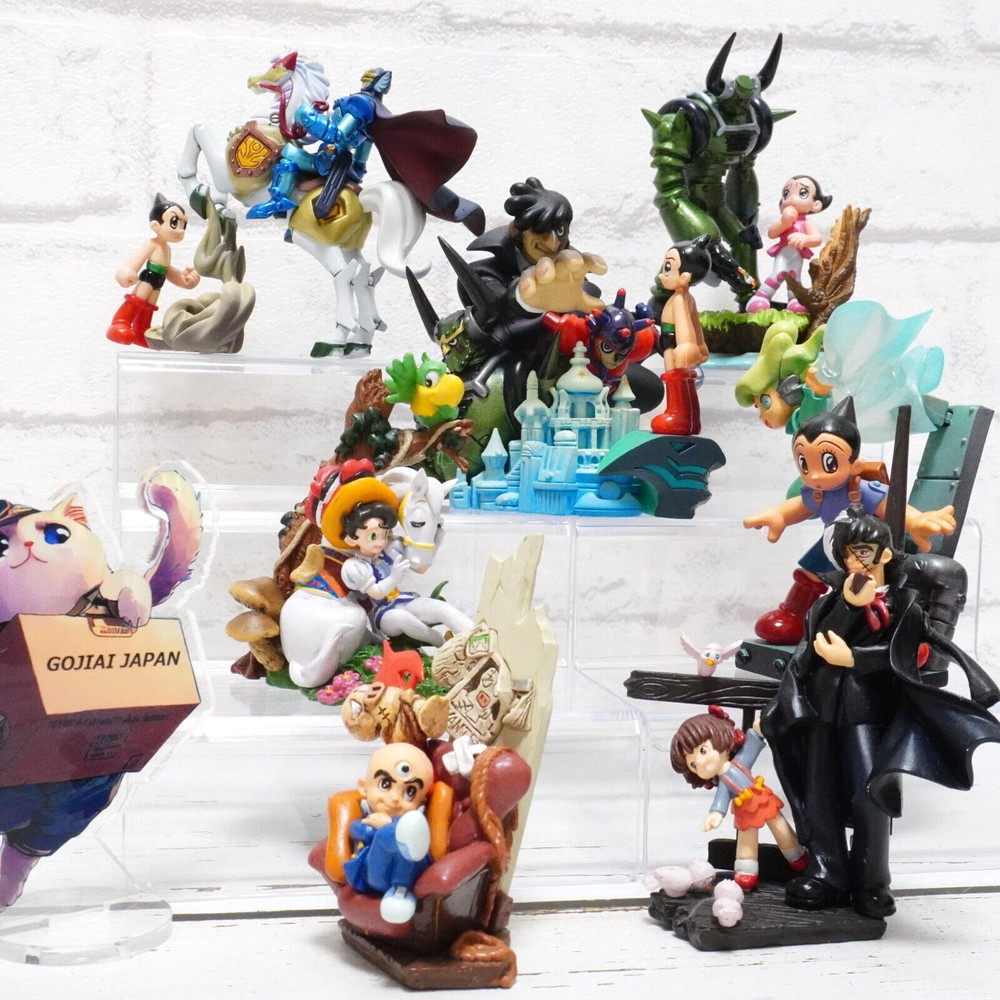 Osamu Tezuka world Mini Figure set of 7 Astro boy Princess Knight  black Jack 3