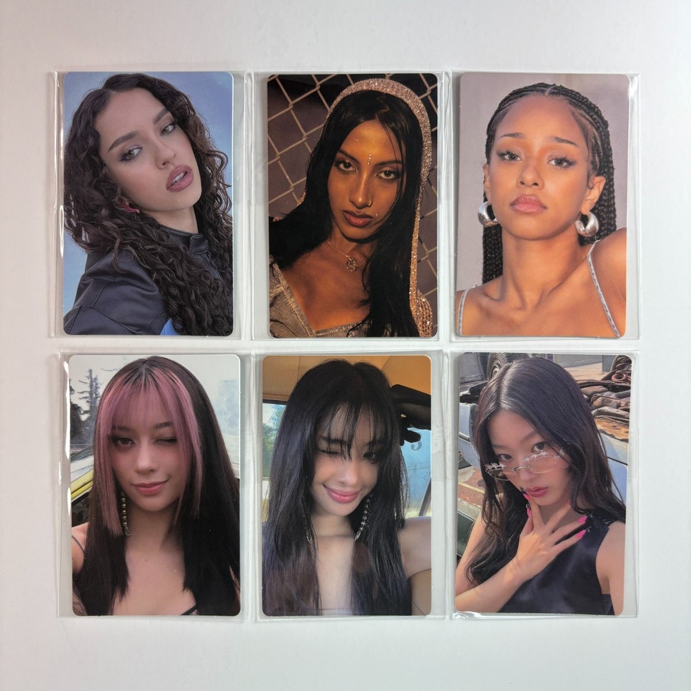 [KATSEYE] Official BEAUTIFUL CHAOS Chaotic Ver. Album Photocard (NEW & SEALED)