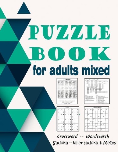 Zoubir King Puzzle book for adults mixed (Paperback)Another great item from Rarewaves USA | Free delivery!