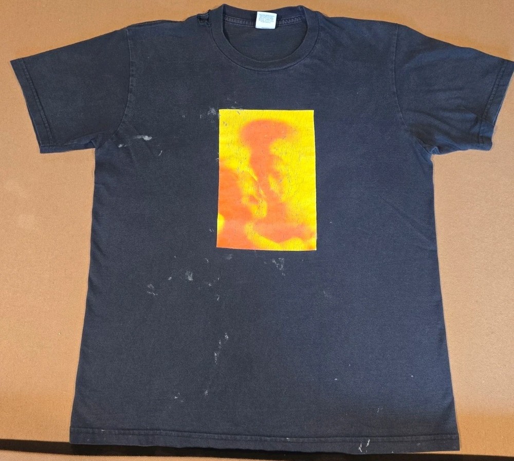 Distressed Supreme Andres Serrano Madonna And Child Tee Black Size M T-Shirt
