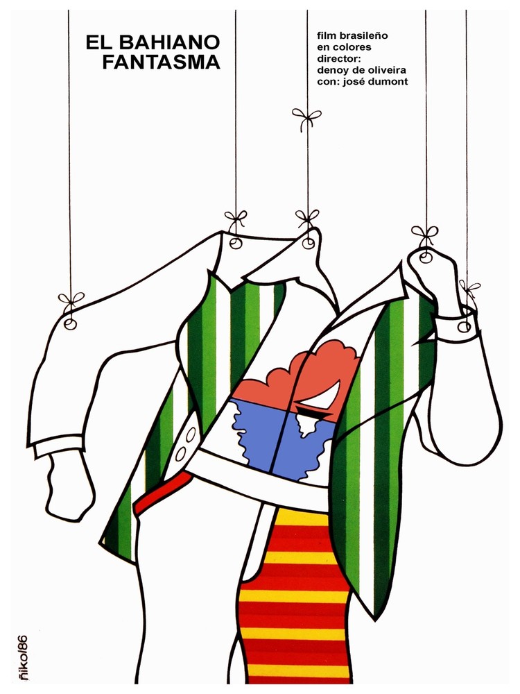 El Bahiano fantasma Brazilian Decoration Poster.Graphic Art Interior design 3367