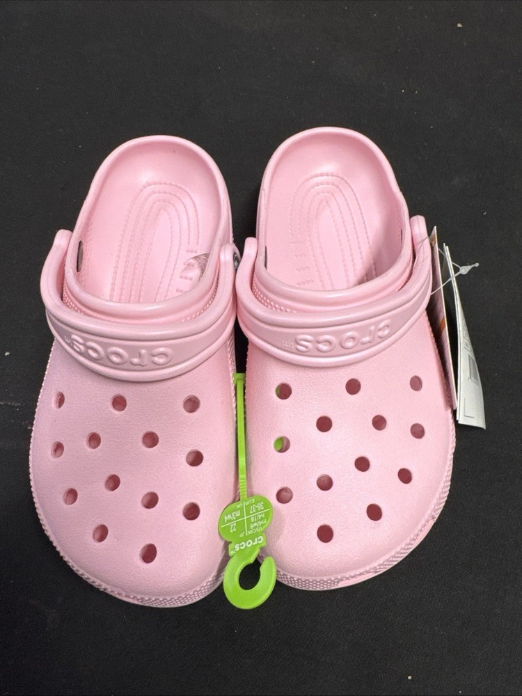 Original Crocs Classic Clog - Pink 4 Mens 6 Women’s Limited Edition