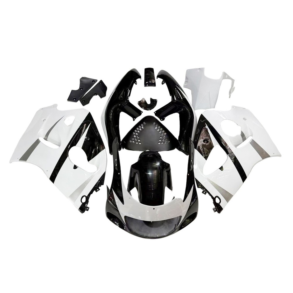 White Black Fairing Kit for 1996-1999 Suzuki GSXR600 GSXR750 Injection Bodywork
