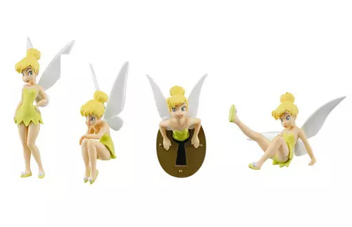 Disney Tinkerbell Mini Figure Set of Four Collectible Toys