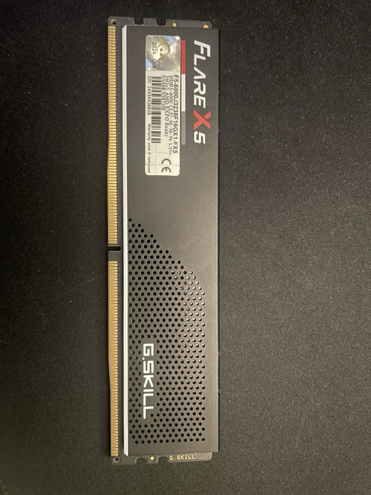 G.SKILL Flare X5 16GB DDR5-6000 PC5-48000 288-Pin DIMM AMD EXPO