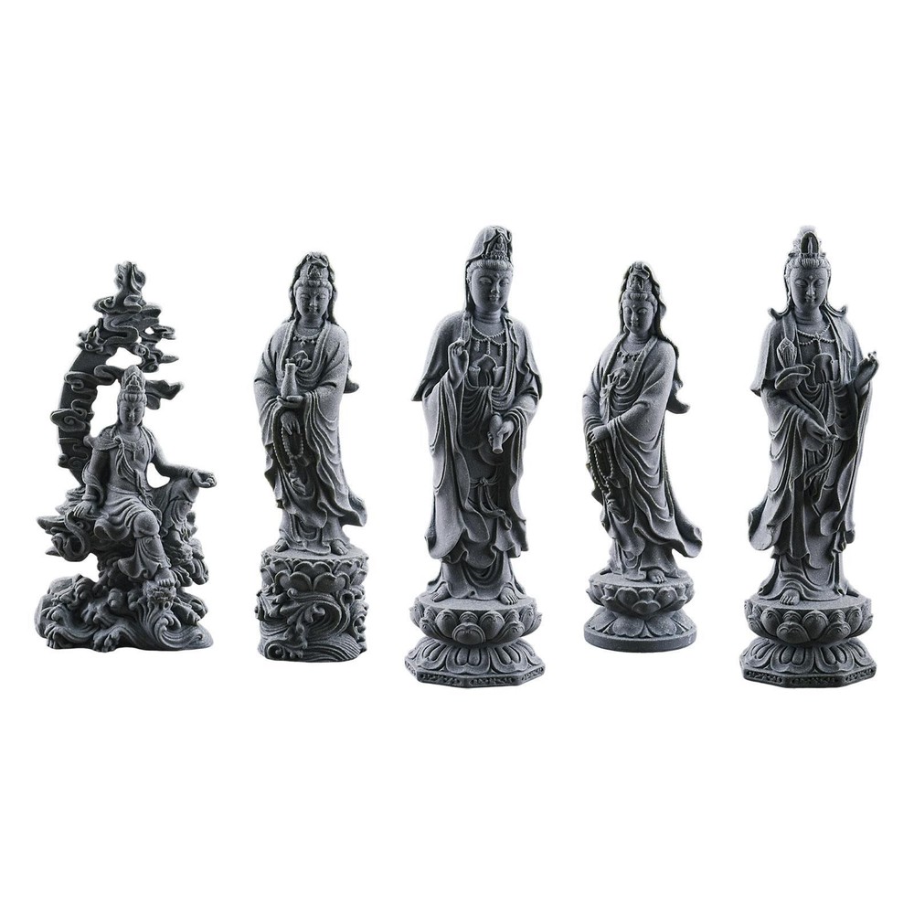 Guan Yin Statue Chinese Feng Shui Gifts Collection Ornament Kuanyin Figurine for