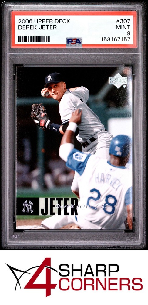 2006 Upper Deck #307 Derek Jeter Yankees Hof Pop 6 Psa 9Expert eBay listing since 2003:Consign your best today!