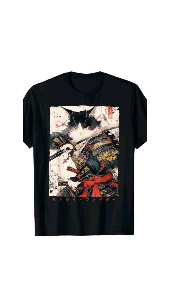 Funny Cat Cooking Meme Vintage Cat Smoking 90s T-Shirt