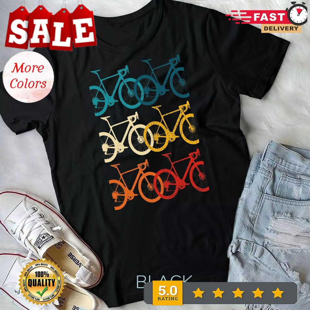 2025/Vintage Bike Cycling Road Bike Racing Bicycle Cyclist Gift Unisex T-shirt