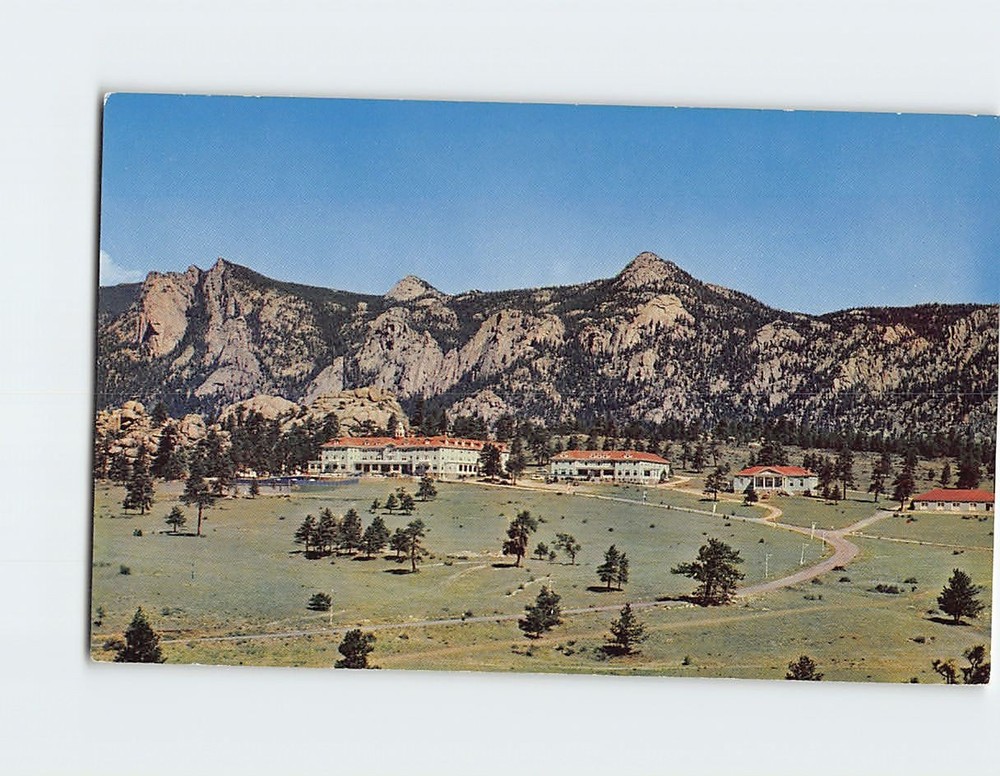 Postcard Stanley Hotel Estes Park Colorado USA