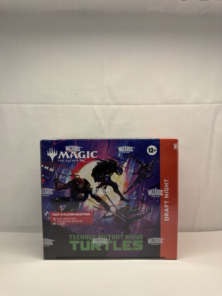 Magic the Gathering Teenage Mutant Ninja Turtles Draft Night Box - BNIB SEALED