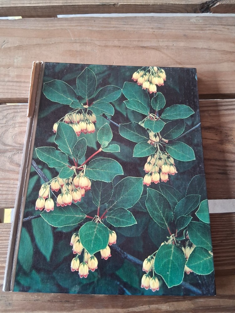 The Time-Life Encyclopedia of Gardening Flowering Shrubs 1972 VTG hardcover
