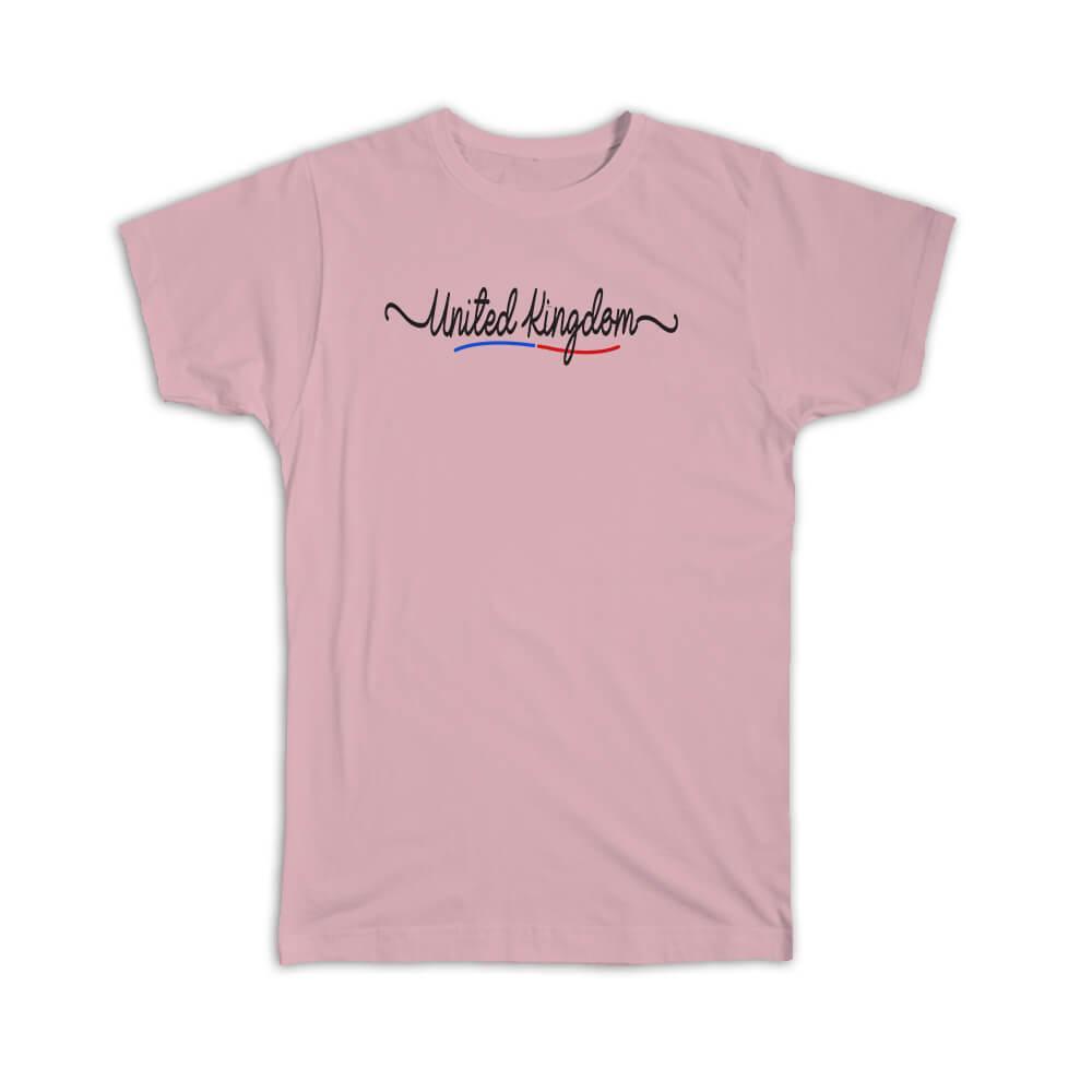 UK Flag Colors British Travel Expat Patriotic Gift T-Shirt