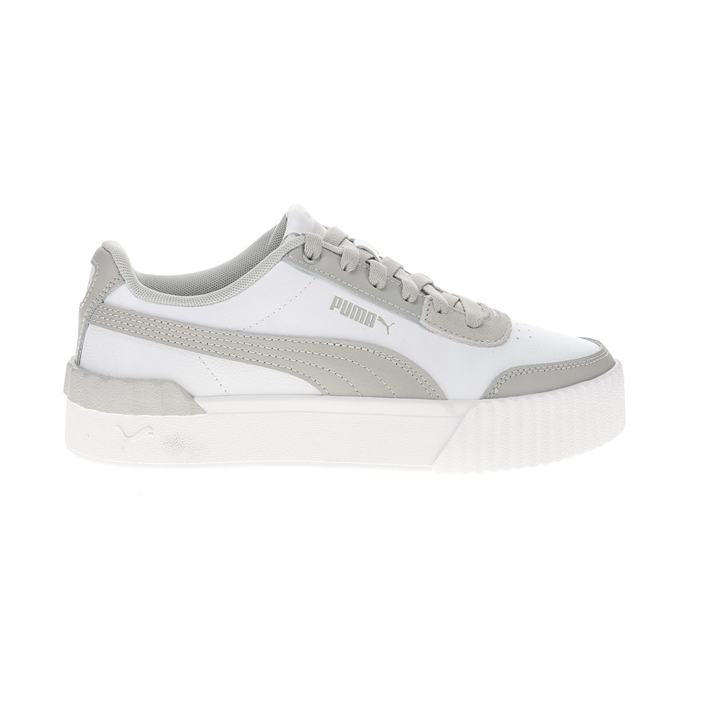 PUMA Carina Lift Lace Up  Womens White Sneakers Casual Shoes 37303119