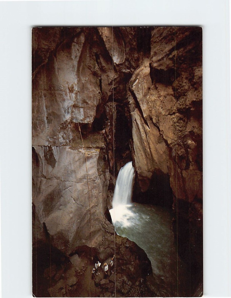 Postcard Box Canyon Falls Ouray Colorado