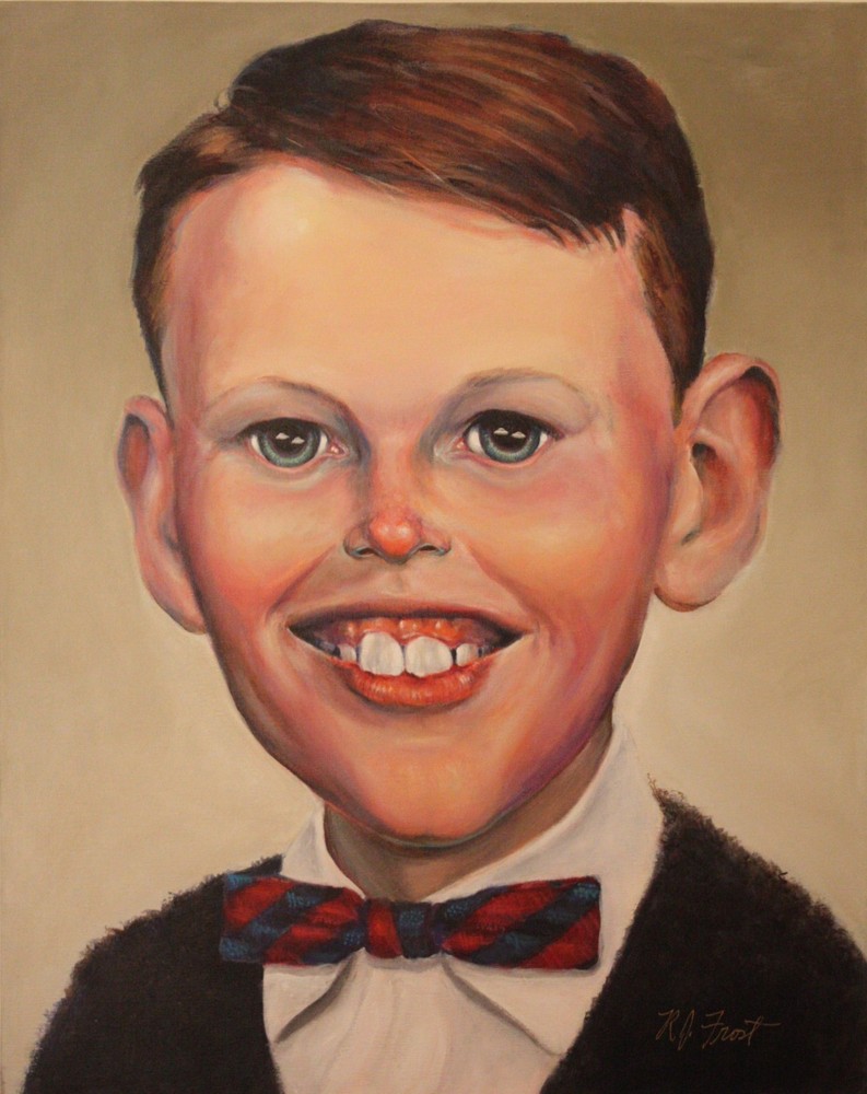 Large Painting on canvas by Richard Frost - 