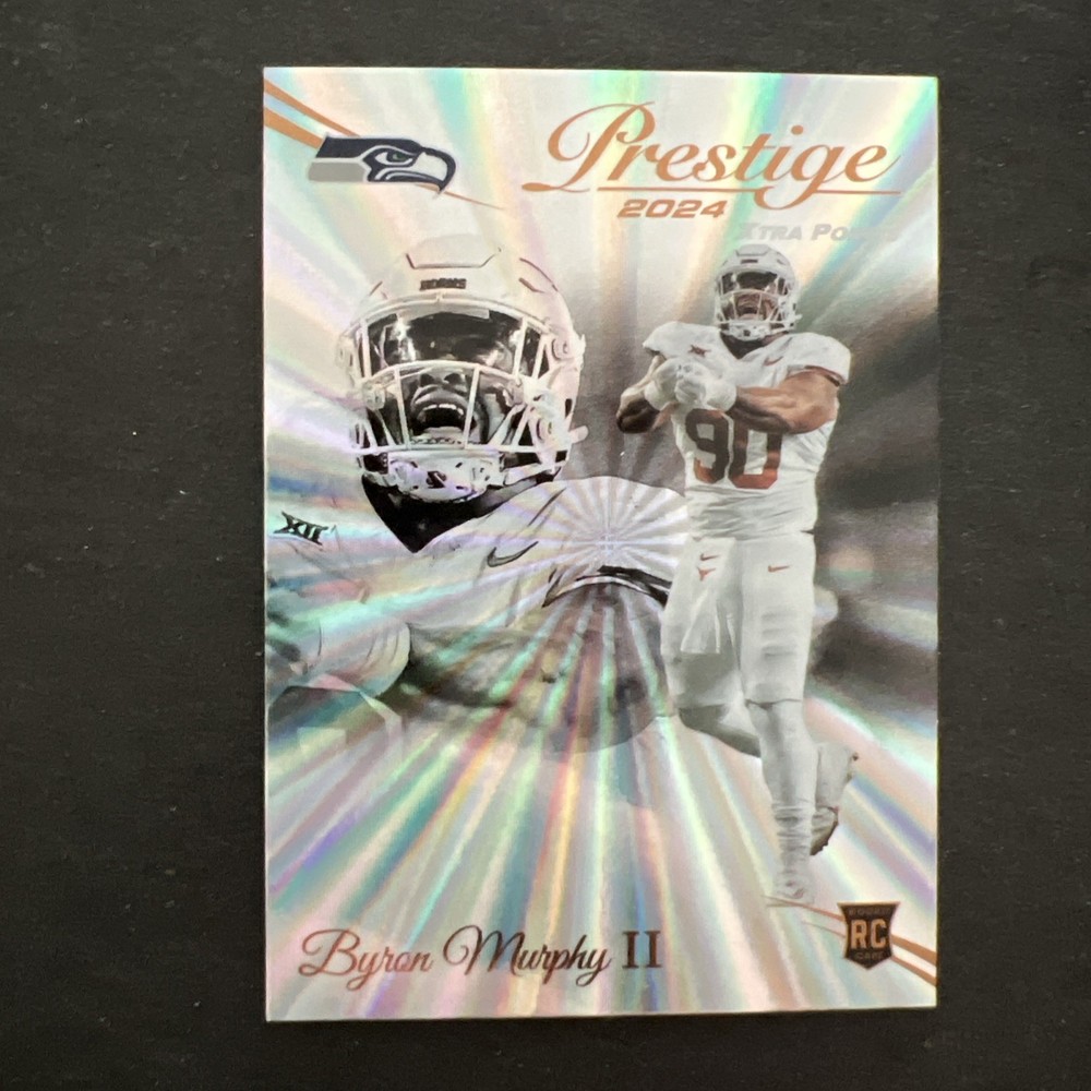 2024 Panini Prestige - Rookies Byron Murphy II #319 Xtra Points Sunburst (RC)
