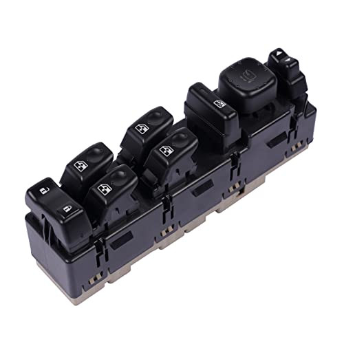 Front Left Driver Side Power Window Switch Replacement for Cadillac Escalade
