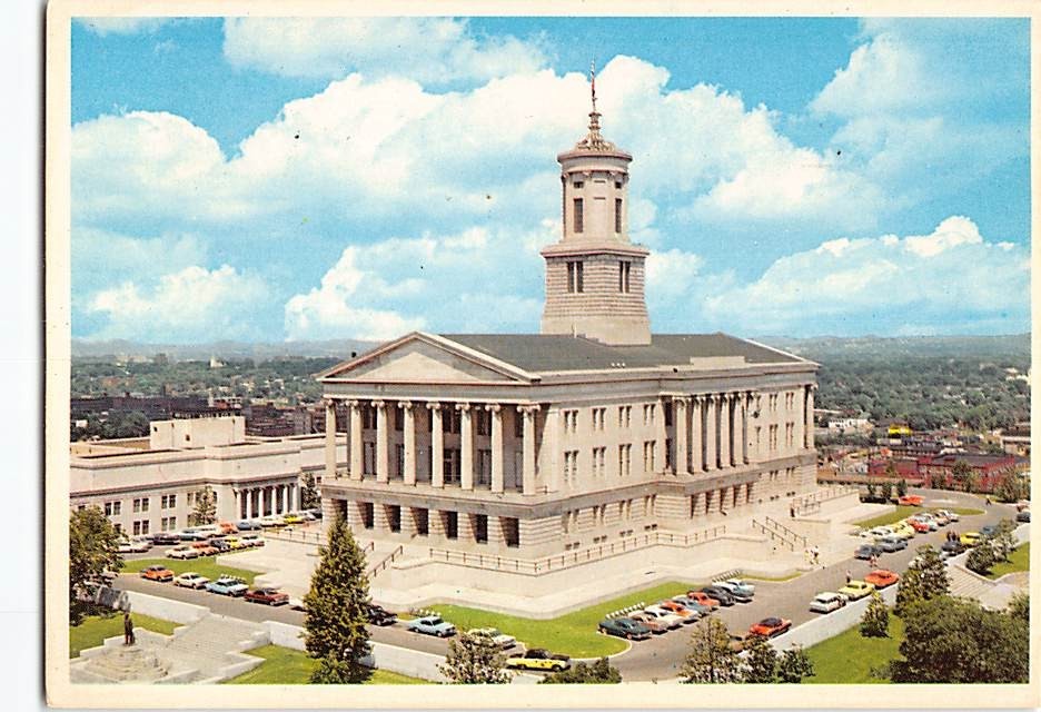 Postcard State Capitol Nashville Tennessee USA
