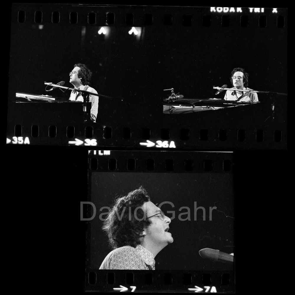 '73 Randy Newman ABC TV in Concert Old Original Gahr 35mm 3 Negative Lot C282