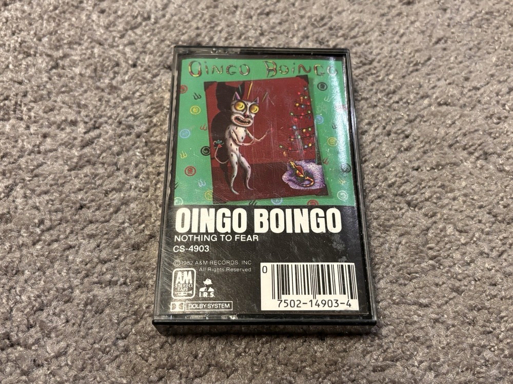 Oingo Boingo Nothing To Fear 1982 A&M Rock New Wave Cassette Tape