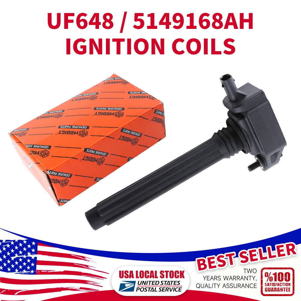 High Performance Ignition Coils for Dodge Chrysler Jeep Ram VW 3.6L V6 UF648 Upgrade