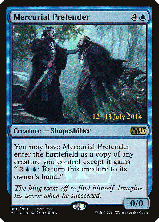Pre-Release Promos - Mercurial Pretender - Foil - Prerelease Promo