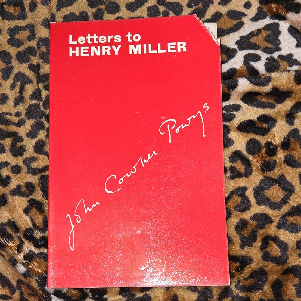 John Cowper Powys Letters to Henry Miller Village Press 1975 Paperback