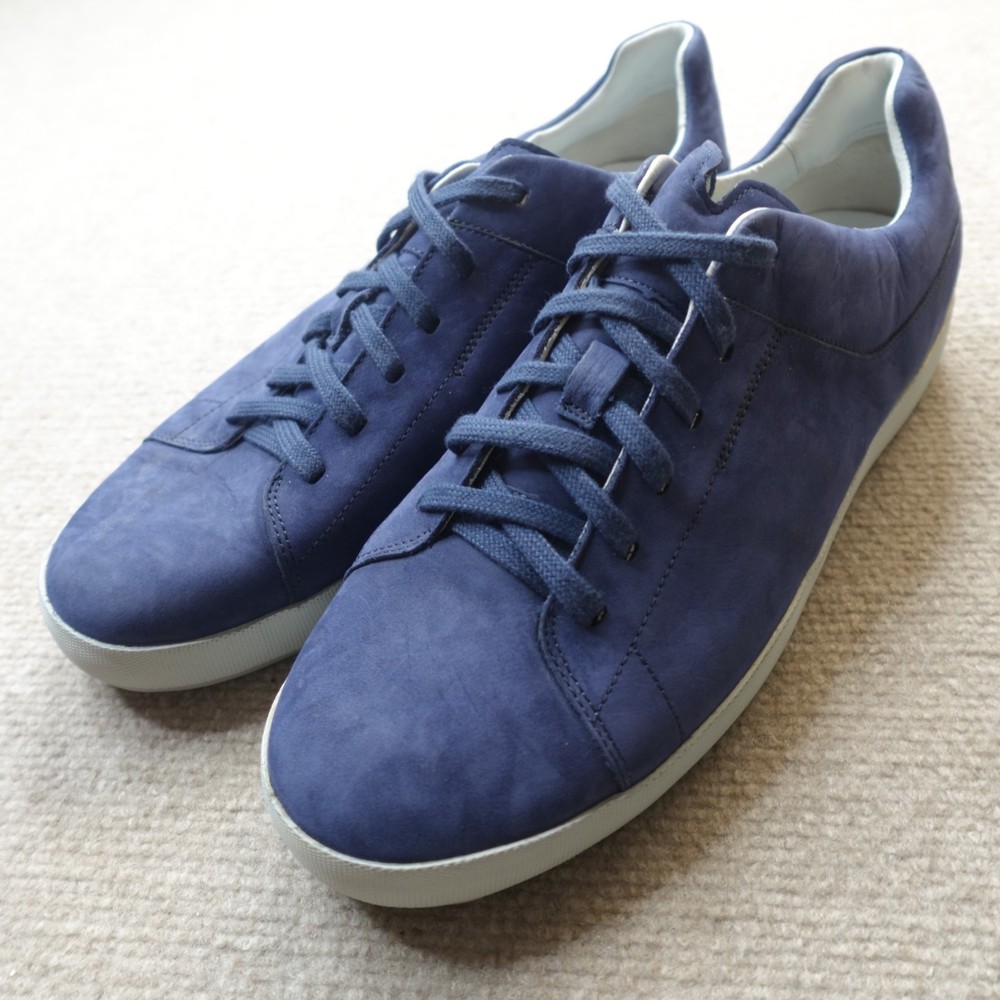 Tsubo Mens Sneakers Blue 11 Suede NEW Read