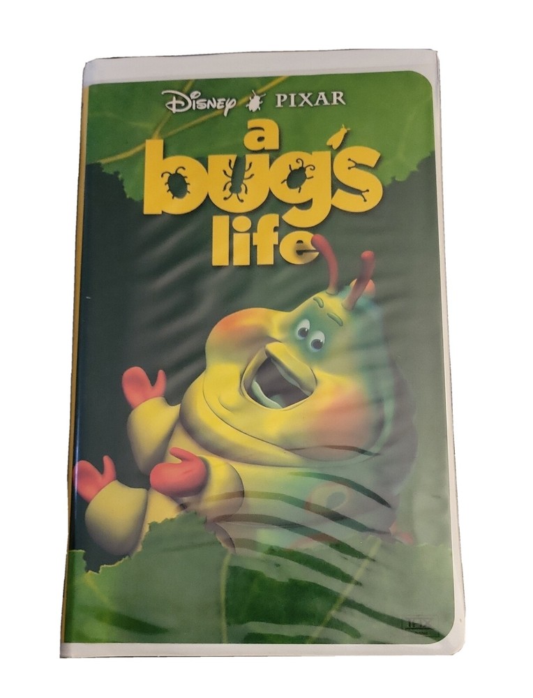 Disney Pixar’s A Bug’s Life VHS Video Tape RARE Princess Atta Ant Clamshell Case