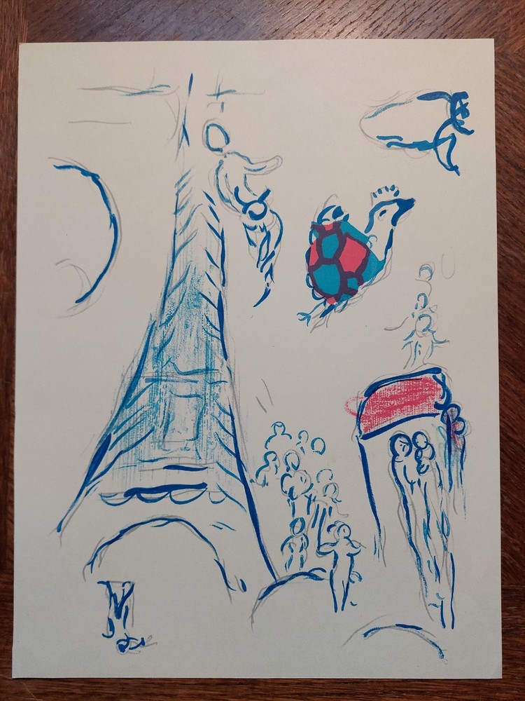Marc CHAGALL Original lithograph 