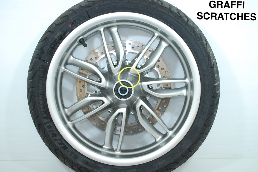 FRONT WHEEL RIM WITH DISC PIAGGIO BEVERLY 300 HPE 2021 2023