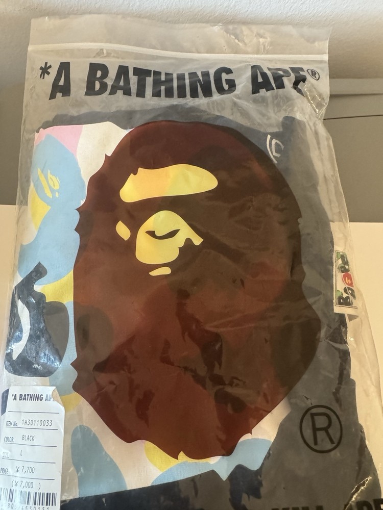 BAPE New Multi Camo Tee 'Black'