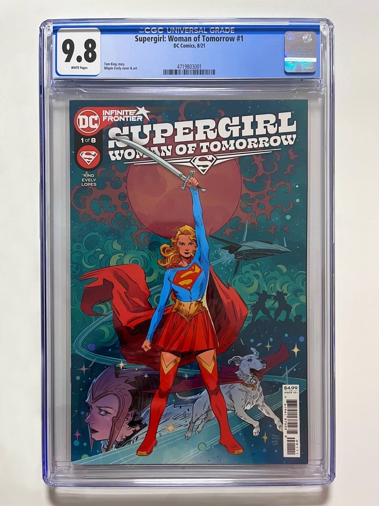 CGC 9.8 Supergirl Woman of Tomorrow #1 James Gunn DCU Film