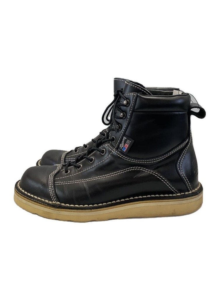 Danner Leather Lace-Up Boots in Black Size US9 Model 4101 1157