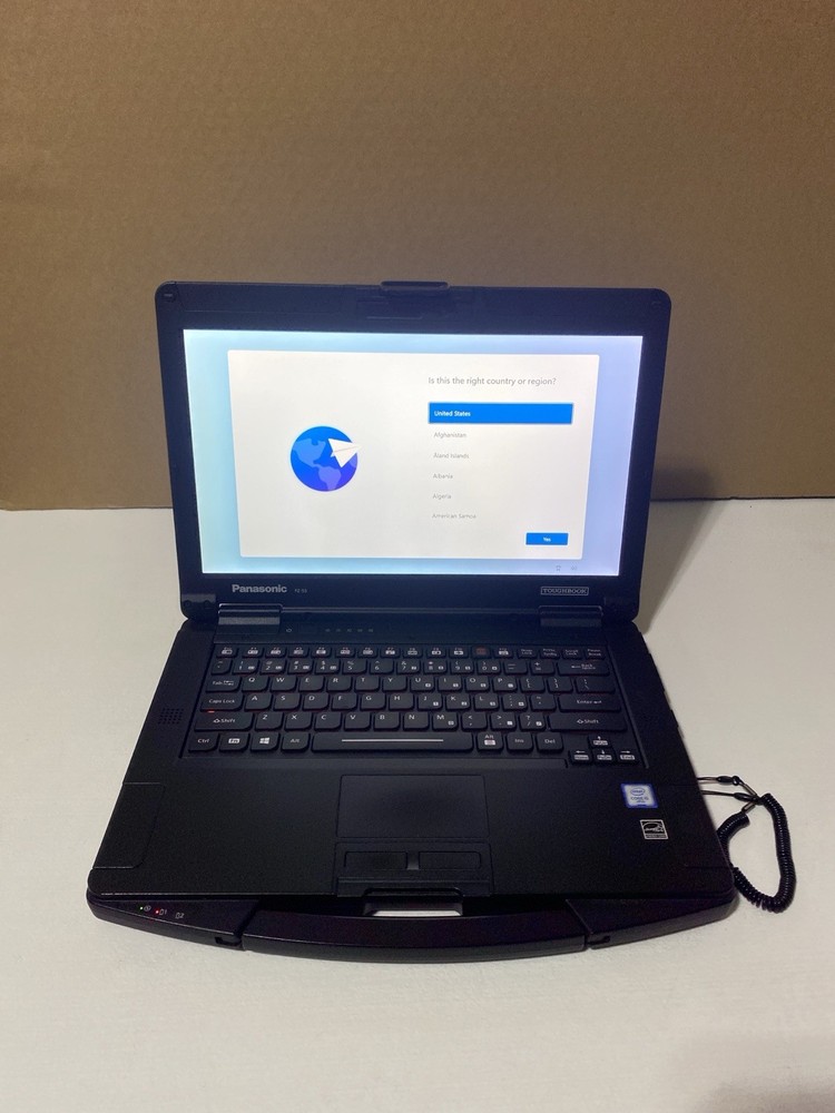 Panasonic Toughbook FZ-55 Laptop i5-8365U 1.6GHz 8GB 512GB SSD W11P Touchscreen