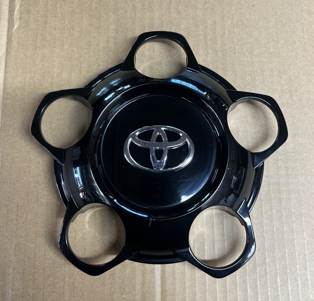TOYOTA TUNDRA 18” OEM WHEEL CENTER CAP 2014-2021 GLOSS BLACK 4260B-0C040 SINGLE