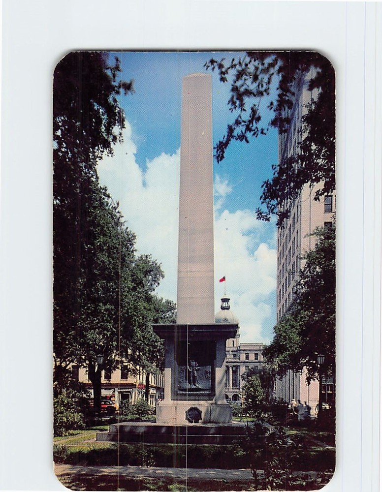 Postcard Johnson Square Savannah Georgia USA