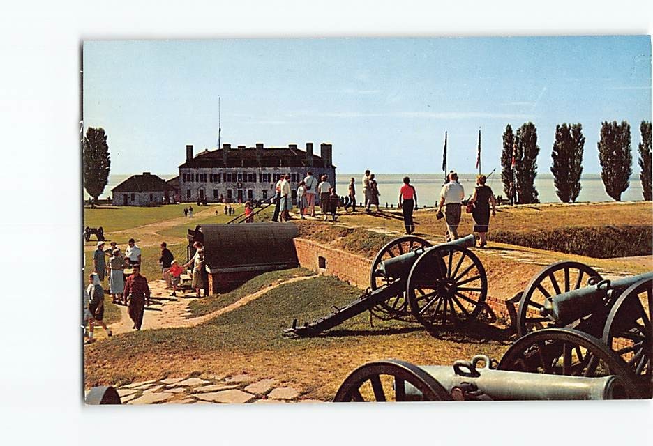 Postcard Historic Old Fort Niagara Youngstown New York USA
