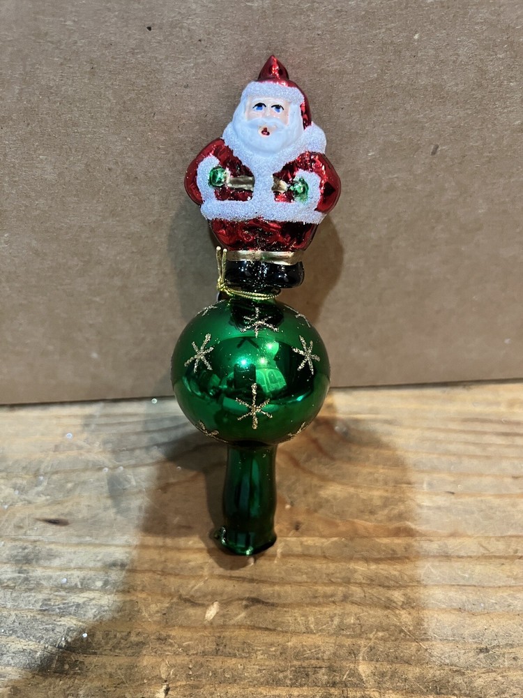 Lauscha Glass Cancer Zodiac Christmas Tree Ornament 5 7/8 Inch New