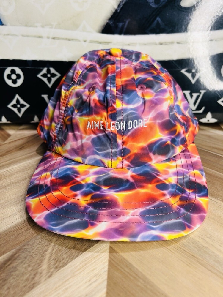 Aime Leon Dore Cycling Dad Hat Pink Tye Dye Adjustable Rare OSFA ALD Cap 🧢