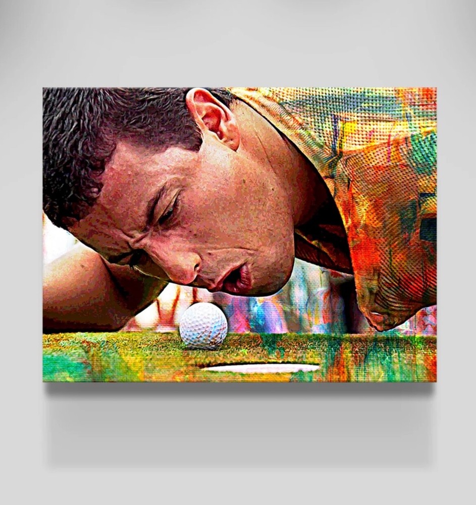 Happy Gilmore  canvas  wall Art golfer gift golfing enthusiasts Wall Decor