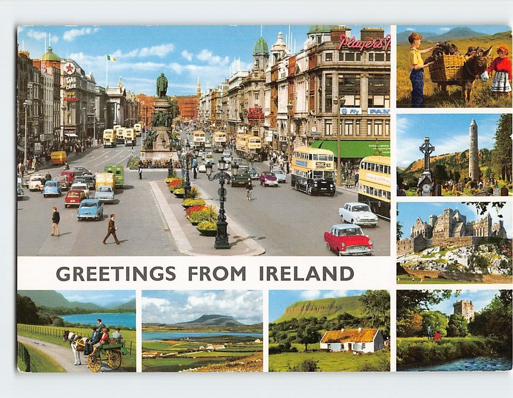 Postcard Scenes & Views Ireland
