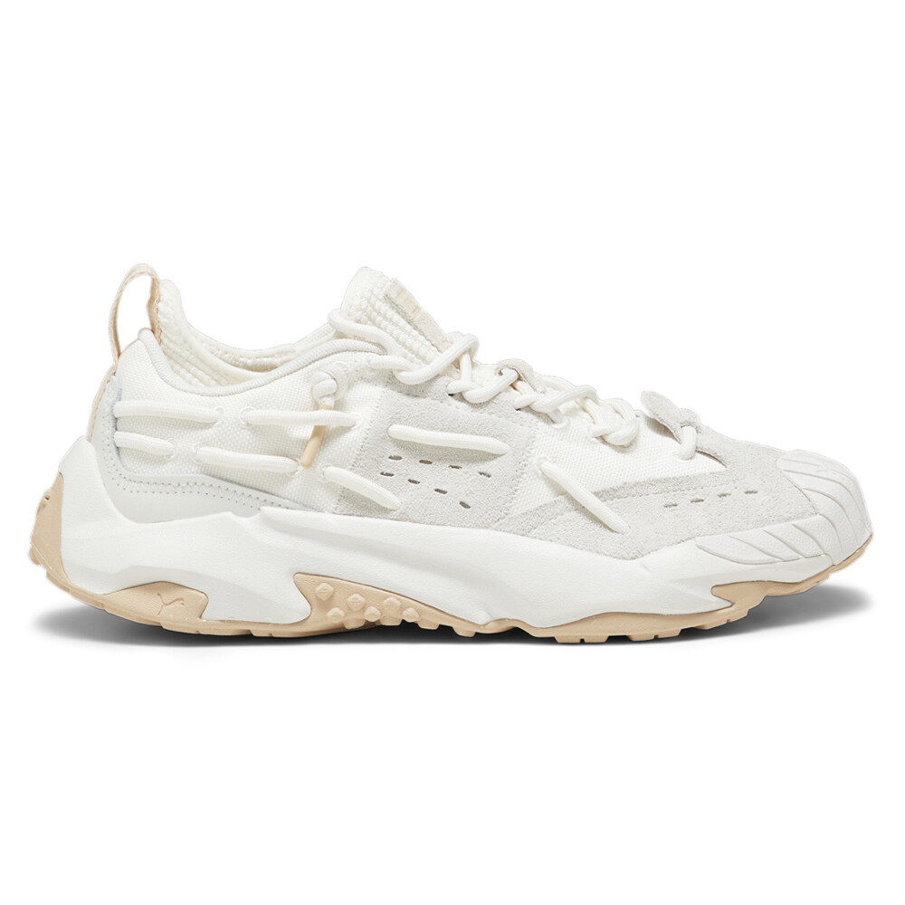 Puma Plexus Sand Lace Up  Mens Off White Sneakers Casual Shoes 39315701