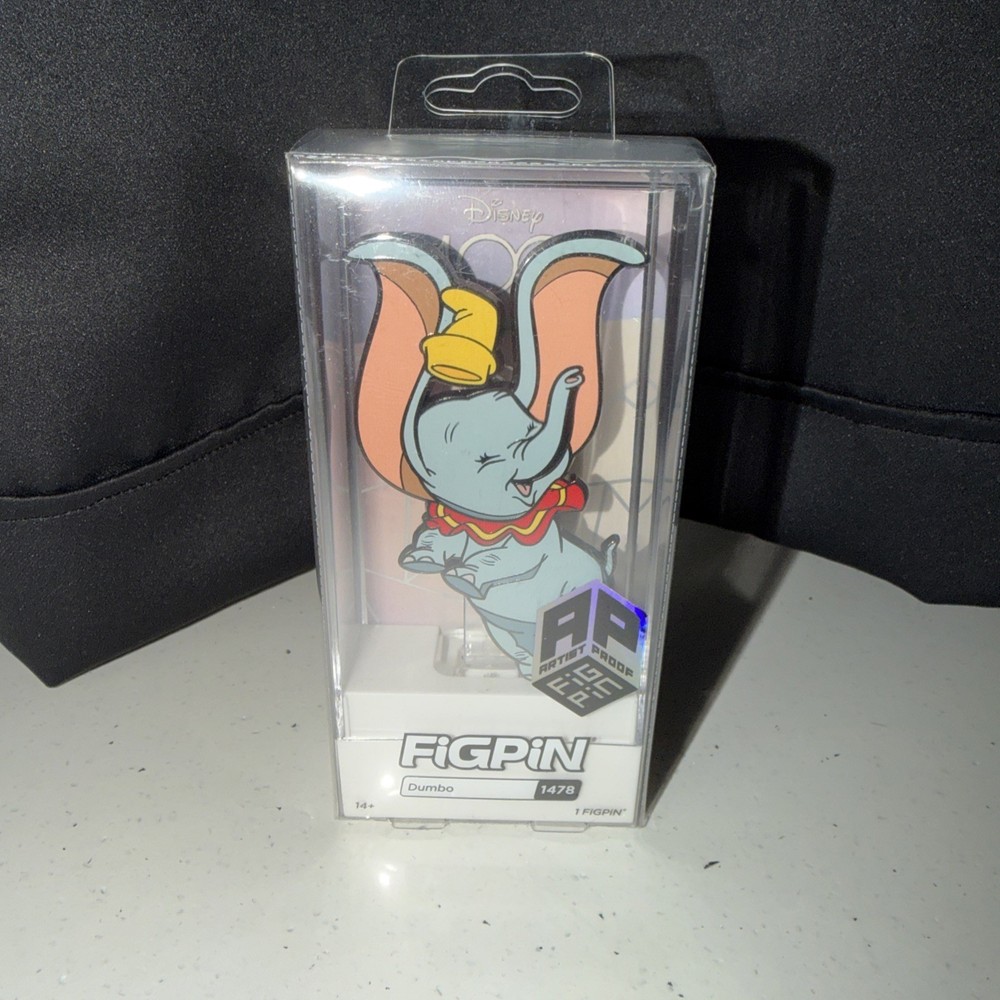 FiGPiN Dumbo Disney 100 #1478 NYCC Exclusive LE 1000 Artist Proof AP RARE