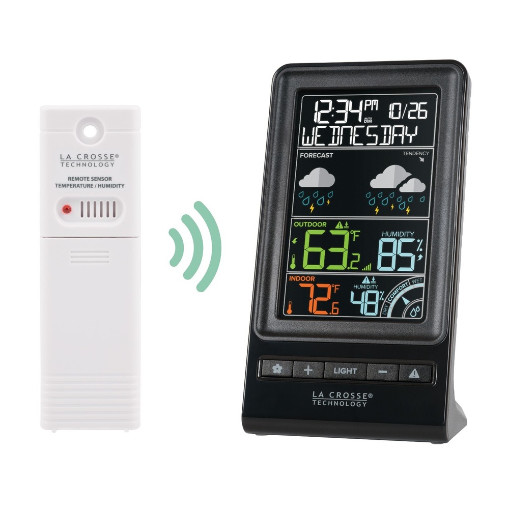 La Crosse Technology Wireless Color Weather Station M74573 with TX141TH-BV4 Sensor